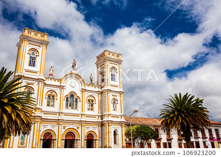 San Martin de Tours Cathedral located at the Sogamoso city central square called Plaza de la Villa 106923200