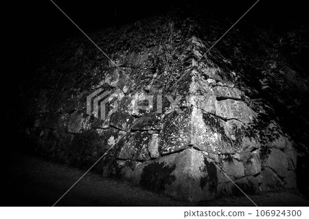 夜晚的石牆-敦賀城遺址 夜晚的石牆-敦賀城遺址 106924300