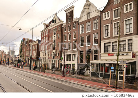 Cityscape behind Dam Square Cityscape behind Dam Square 106924662