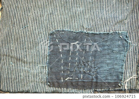 A rug with a texture that has been nurtured over time. 106924715