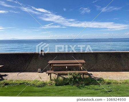 View from the picnic garden on the west coast of Awaji Island View from the picnic garden on the west coast of Awaji Island 106924930
