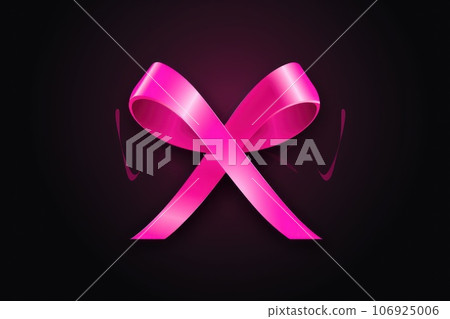a pink ribbon symbol, symbolizing solidarity and awareness for Cancer a pink ribbon symbol, symbolizing solidarity and awareness for Cancer 106925006