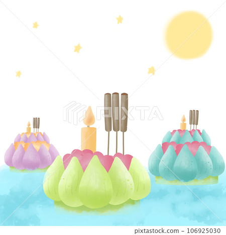 Loy Krathong Thailand festival  106925030