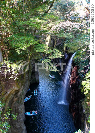高千穗峽谷的風景 高千穗峽谷的風景 106925850