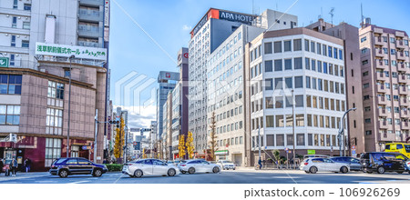 東京城市景觀 - 新年假期期間的淺草 東京城市景觀 - 新年假期期間的淺草 106926269