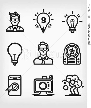 Set of icons Set of icons 106926732