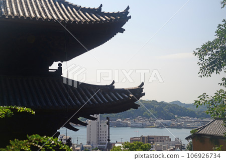 Tenneiji Kaiunto and Onomichi cityscape-4 Tenneiji Kaiunto and Onomichi cityscape-4 106926734