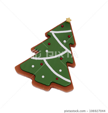 Christmas decoration 3d illustration 106927044