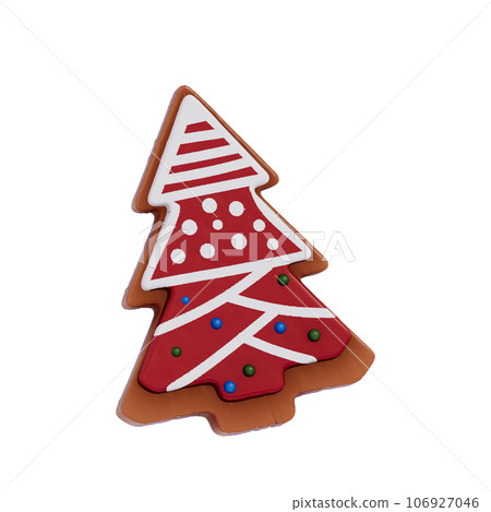 Christmas decoration 3d illustration Christmas decoration 3d illustration 106927046