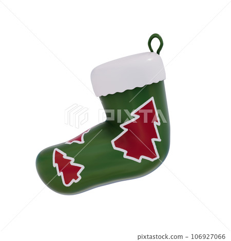 Christmas decoration 3d illustration Christmas decoration 3d illustration 106927066