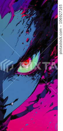 Monster illustration (AI generated image) 106927165