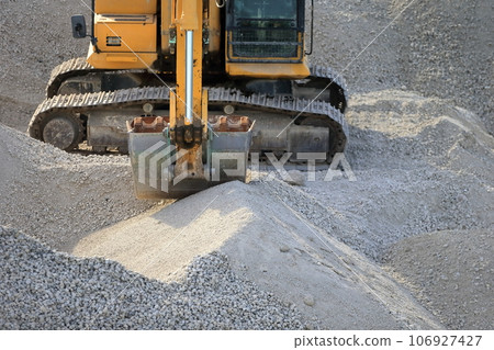 Crushed stone mountain image 106927427