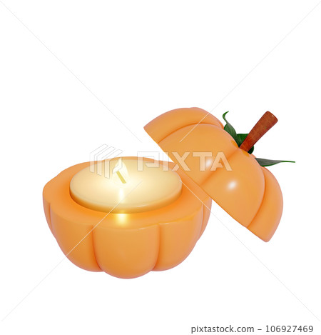 Autumn decoration illustration 3d 106927469