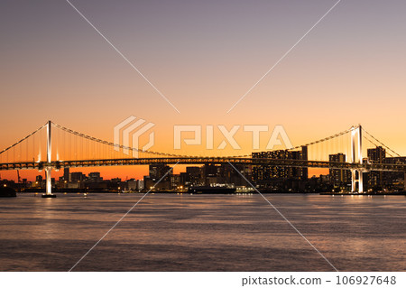 Dusk of Tokyo Bay Dusk of Tokyo Bay 106927648