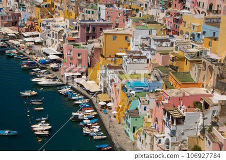 beautiful panorama of Procida island beautiful panorama of Procida island 106927784
