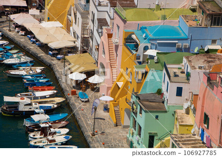beautiful panorama of Procida island beautiful panorama of Procida island 106927785