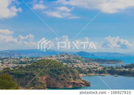 Landscape of Procida from Vivara Landscape of Procida from Vivara 106927810