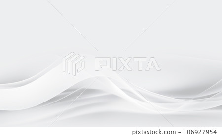 Light White Background with Smooth Wavy Lines Light White Background with Smooth Wavy Lines 106927954