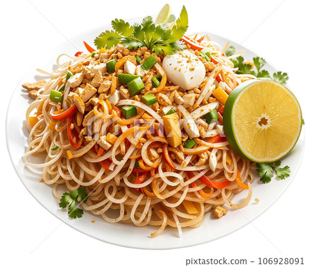 pad thai clipart 106928091