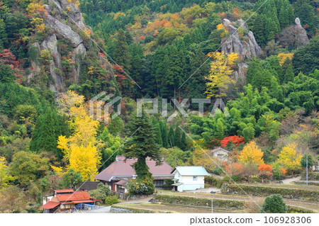 Autumn Yamakei (View of Tachihada, Nakatsu City, Oita Prefecture) 106928306