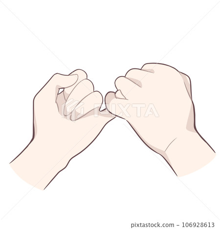 Finger-cut hand color 106928613