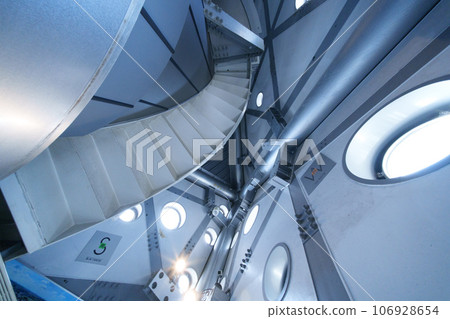 Inside of Mito Tower Inside of Mito Tower 106928654
