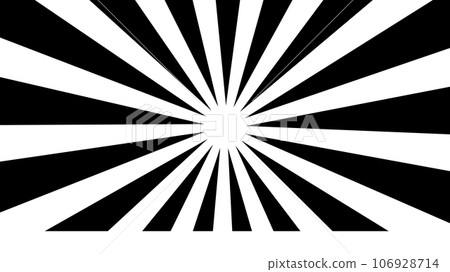 單色輻射集中線16:9 106928714