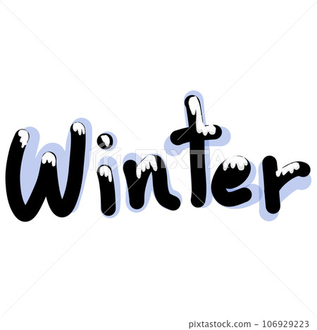logo of winter 106929223