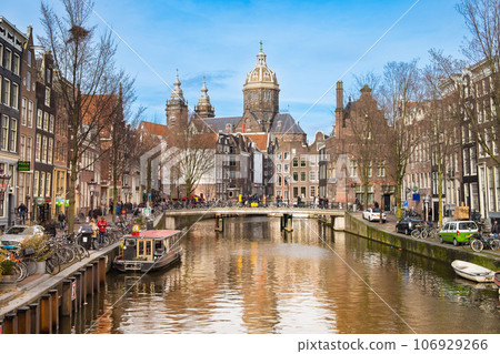 Amsterdam canals and old town Amsterdam canals and old town 106929266