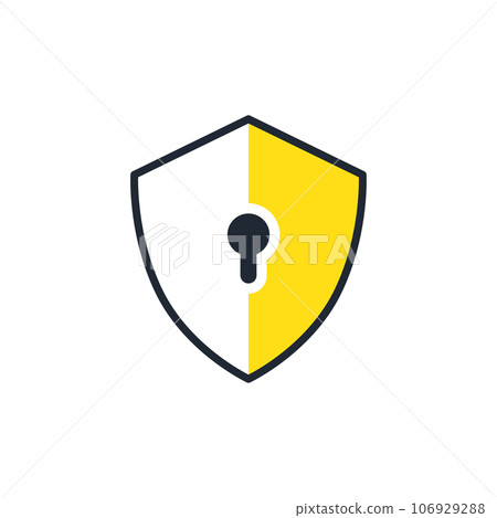 Security simple vector icon illustration material 106929288
