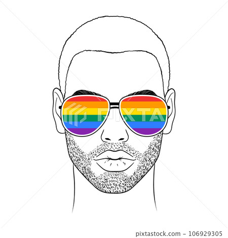 Man wearing glasses 106929305