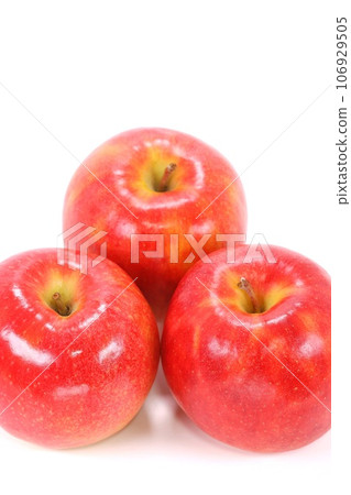3 個紅蘋果 Jonagold 明亮的背景 3 個紅蘋果 Jonagold 明亮的背景 106929505