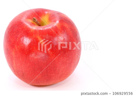 1 whole red apple Jonagold bright background 106929556