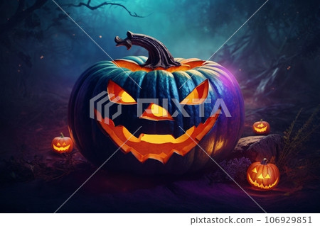 Halloween pumpkin  106929851