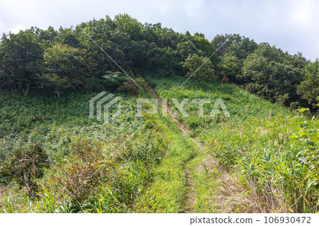 Beautiful scenery of Mt. Mihira in Maniwa City, Okayama Prefecture, Japan 106930472