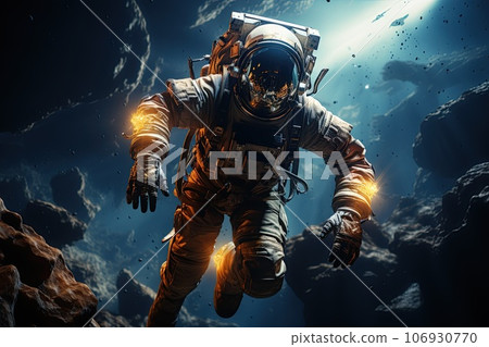 astronaut in space 106930770