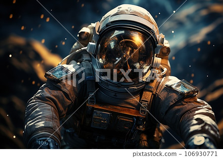 astronaut in space 106930771