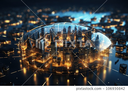 double exposure businessman and stock market or fo 106930842