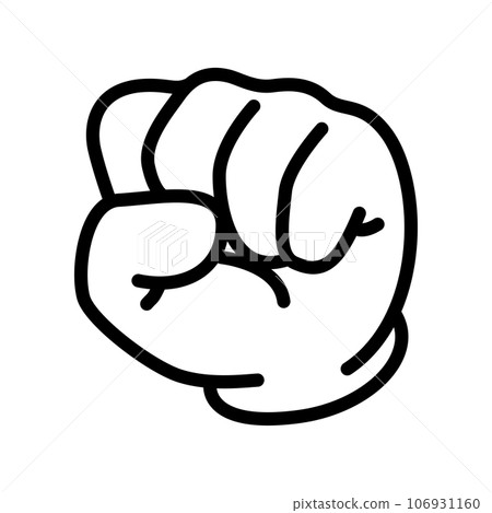 clenched fist 106931160