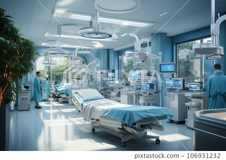 surgical lights in operating room surgical lights in operating room 106931232