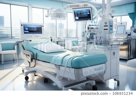 surgical lights in operating room surgical lights in operating room 106931234