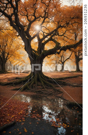 Autumn tree photo Autumn tree photo 106931236