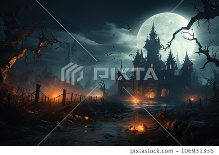 halloween pumpkins on table halloween pumpkins on table 106931336
