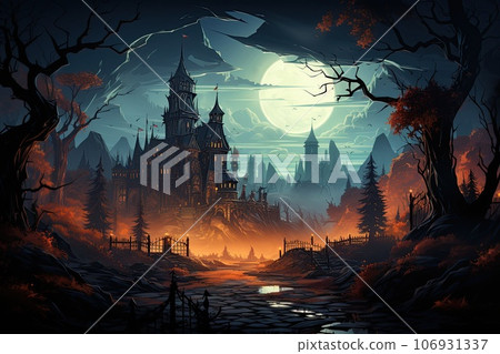 halloween pumpkins on table halloween pumpkins on table 106931337
