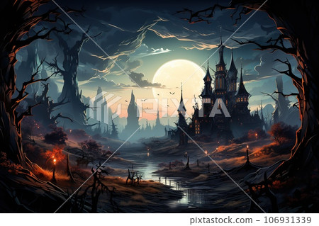 halloween pumpkins on table halloween pumpkins on table 106931339