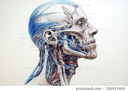3d medical illustration of the male bronchi 3d medical illustration of the male bronchi 106931409