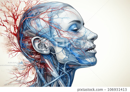 3d medical illustration of the male bronchi 106931413