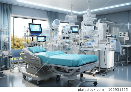 operating room in modern hospital operating room in modern hospital 106931535