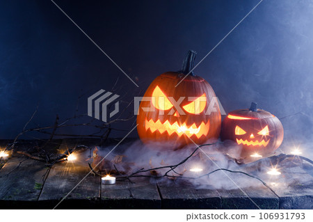 Halloween pumpkins head jack o lantern Halloween pumpkins head jack o lantern 106931793