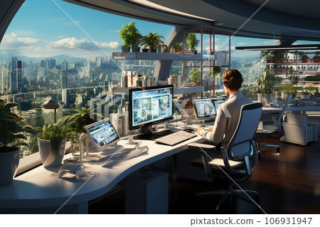 business people in a meeting at office 106931947